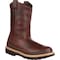 Georgia Boot Giant, Men's Pull-On Work Boot, 8 M, Leather, 11 in Height, Soggy Brown G4274 - alternate 1